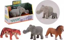 Animale selvatico che cresce