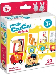 CzuCzu puzzle treno con numeri – imparare a contare