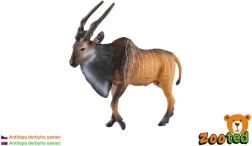 Figura di maschio di antilope Derby