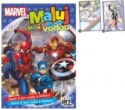 Album da colorare ad acqua A5 MARVEL 15 × 21 cm