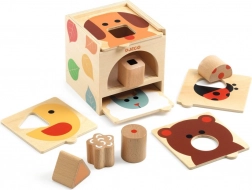 Puzzle in legno BoNBasic con animaletti