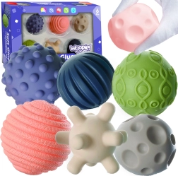 Woopie cubi sensoriali morbidi da schiacciare 6 pz