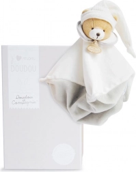 Set regalo Doudou orsacchiotto di peluche 25 cm