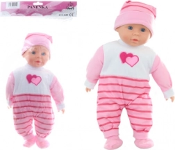 Bambola neonata con suoni 40 cm