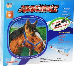 Grande mosaico cavallo