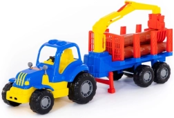 Machr - trattore con rimorchio forestale