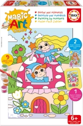 Educa pittura per numeri Fantasia – set per bambini