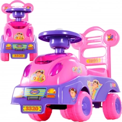 Monopattino senza pedali e girello per bambine con 17 melodie