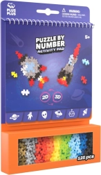 Plus-Plus Activity spazio – set di costruzione creativo 2D/3D