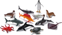 Faunica animali dei mari e degli oceani – set di 12 figurine