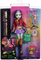 Bambola Monster High Jinafire Long con animaletto