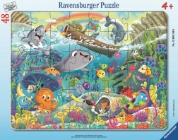 Puzzle per bambini Amici dell'oceano 48 pezzi