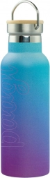Borraccia termica con tappo di bambù BAAGL Gradient blu-viola 500 ml