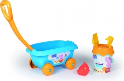 Carrellino per la sabbia Peppa Pig con accessori