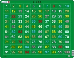 Larsen puzzle educativo Contare fino a 100