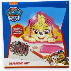 Pittura diamantata Paw Patrol – Skye 18 × 18 cm