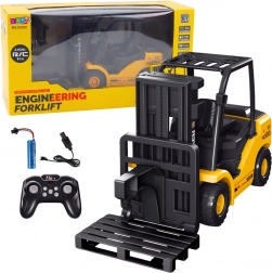 Carrello RC telecomandato 2.4GHz giallo