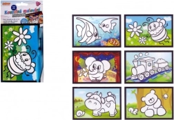 Pittura magica ad acqua – set con cartolina e pennello