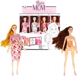 Bambola incinta con bebè 29 cm