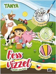 Dipingi con l’acqua Fattoria – album da colorare A4 (versione ungherese)