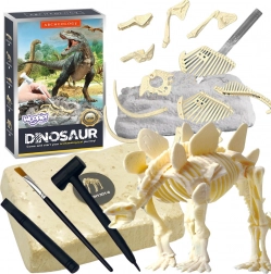 Woopie set archeologico – dinosauro stegosauro, scavi e scheletro da montare