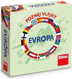 Gioco da viaggio Dino Scopri le bandiere d'Europa
