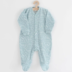 tutina neonato New Baby Classic II dino, menta