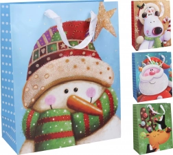 Borsa regalo natalizia formato medio