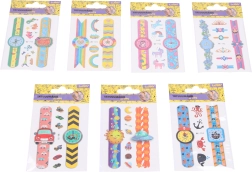 Tatuaggi temporanei con orologi 7,5 × 11 cm – 8 varianti