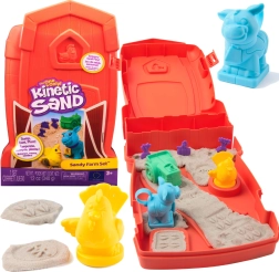Kinetic Sand Sandy Farm set creativo con sabbia cinetica