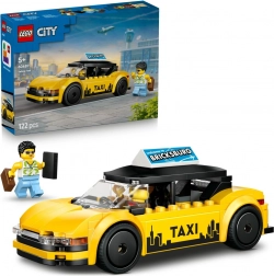 LEGO City Taxi giallo