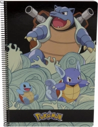 Pokémon Blocco A4 ad anelli - Squirtle