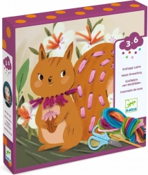 Djeco set di ricamo per principianti