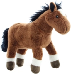 Cavallo di peluche 20 cm