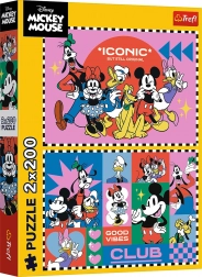 Puzzle 2×200 pezzi Disney – tempo con gli amici