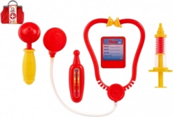 Set medico per bambini con stetoscopio e borsa del dottore