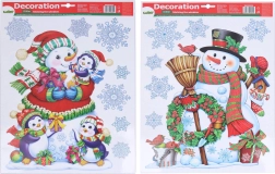 Decorazione per finestra di Natale 41 × 29 cm