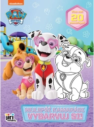 Libro da Colorare Paw Patrol Migliori Amici