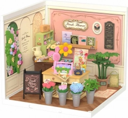 Rolife casa in miniatura fai-da-te: fioraio con illuminazione LED (142 pezzi)