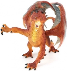 Drago Rosso 22 cm figurina