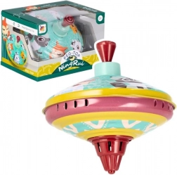 Trottola metallica con pompetta