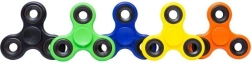 Fidget spinner a tre bracci 7,5 cm mix di colori - 1 pezzo