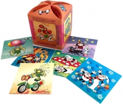 Pexeso in scatola decorativa maxi - Il mondo delle fiabe di Zdeňek Smetana