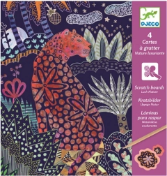 Immagini da grattare Africa Selvaggia Djeco