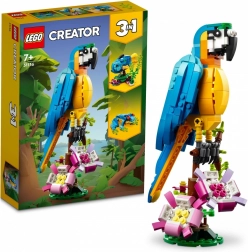 LEGO Creator Pappagallo Esotico 3 in 1