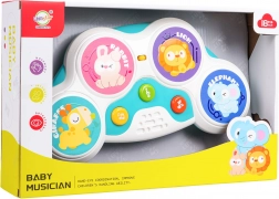 Pannello percussivo tattile per bambini con animaletti