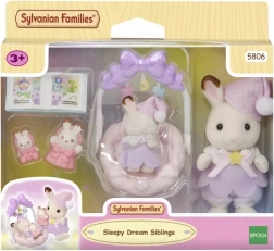 Sylvanian Families fratelli addormentati – conigli al cioccolato