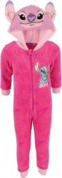tutina in pile per bambini 3 in 1 con cappuccio Stitch di Cozy Noxxiez (taglia 98/104)