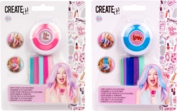 Set di colori per capelli con elastici CREATE IT!