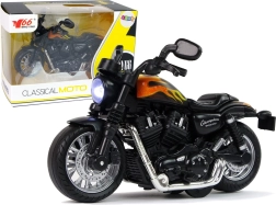 Motocicletta Champion con motore Pull-Back, suoni e luci